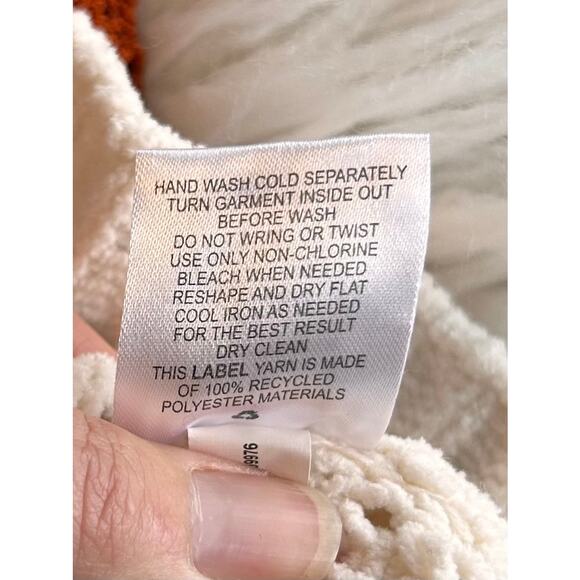 Gypsy Cloud Women's Colorblock Waffle Knit Turtleneck Sweater Multicolor Size 1X - Picture 7 of 10